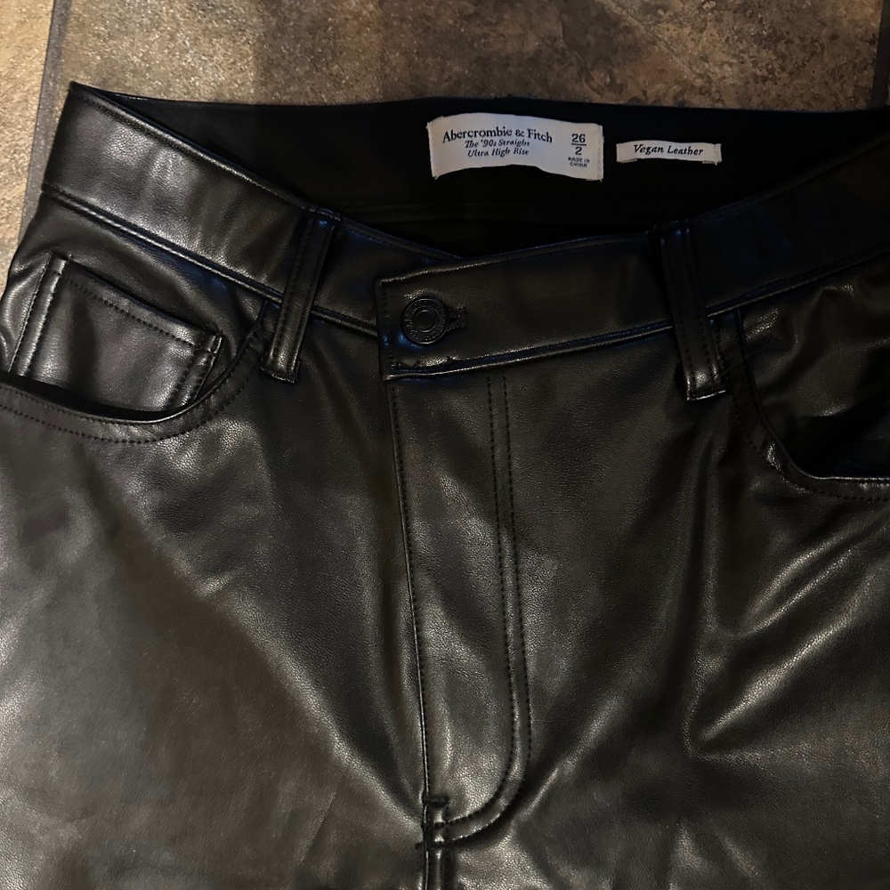 Vegan Leather pants